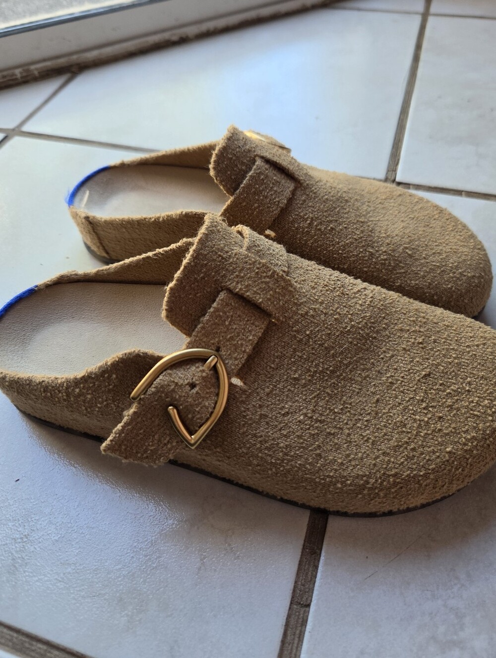 Rothy's The Buckle Clog Wren Boucle Size 9 - Picture 5 of 14